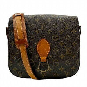 Louis Vuitton Saint Cloud Monogram Shoulder Bag Brown